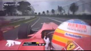 Alonso takes Petrov and di Grassi in Australia 2010 [upl. by Nicoli139]