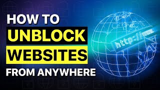 How to unblock websites from anywhere  Easy stepbystep tutorial [upl. by Eiramlatsyrc]