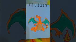 How to draw Pokemon Charizard Anime shorts sketch drawing [upl. by Arimlede694]