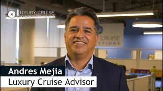 Meet Andres Mejia your next luxury cruise travel advisor [upl. by Adnert]