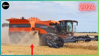 10 Biggest Combine Harvesters in the World 2024 [upl. by Boutis]