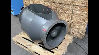 Bifurcated Axial Fan Chemical Fumes Extractor  Plastic Body Fan [upl. by Ennairb]