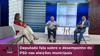 Deputado fala sobre o desempenho do PSD nas eleições municipais [upl. by Howard]