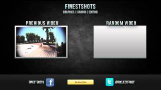 Youtube Video Outro Template psd file included [upl. by Dore]