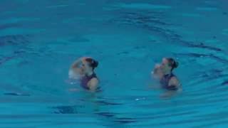 Synchronschwimmen EM 2016 Duett free TSV Eintracht Karlsfeld Masters [upl. by Luedtke]