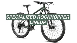 2021 Specialized Rockhopper Comparison Whats the Difference Between All 5 Bikes [upl. by Athalie965]