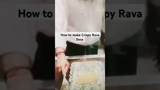 subscribe how to make crispy Rava Dosa tamil song music [upl. by Etiragram]