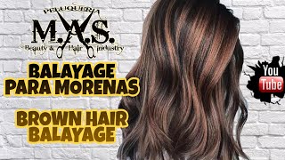 Mechas Balayage En Pelo Castaño Balayage para Morenas 2018 Tutorial Paso a Paso [upl. by Inatirb869]