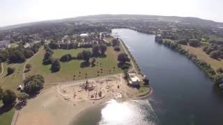 Salzgitter von oben Piratenspielplatz [upl. by Tnias]