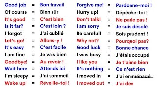 Cest facile à prononcer langlais par des phrasesIts easy to pronounce English with sentences [upl. by Auqeenahs]