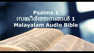 Psalms 1 സങ്കീർത്തനങ്ങൾ 1  Malayalam Audio Bible [upl. by Haley]