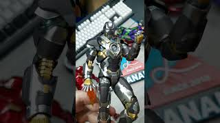 ZD Toys Iron Man mark 24 Tank action figure Unboxing and review Marvel 110 scale 🧿 [upl. by Joella]