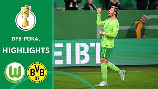 Joker Wind becomes match winner  VfL Wolfsburg vs Borussia Dortmund 10  Highlights  DFBPokal [upl. by Arleta]