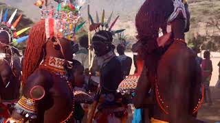 Samburu morans singing traditional songs samburu maa explore travel marsabitcounty [upl. by Christopher]