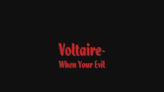 Voltaire When Your Evil [upl. by Ellenig]