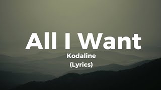 Kodaline  All I Want [upl. by Mehelhteb]