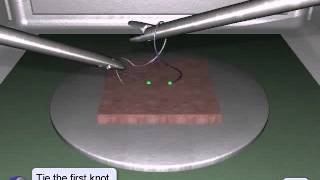 LapSim Suturing amp Anastomosis Square Knot [upl. by Meesak]