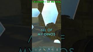 Main Land Base at Snow  ArkPoc Official PVP  Ark shorts  ARK Survival Evolved [upl. by Laks]