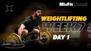 Weightlifting Day 30 Week 7 [upl. by Warila290]