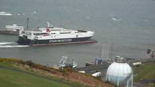 HSC Manannan Daparts Douglas Into Stormy Conditions [upl. by Ennaoj650]