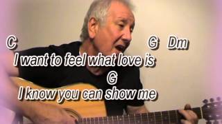 I Want To Know What Love Is Foreigner cover GUITAR LESSON playalong with easy chords and lyrics [upl. by Ylas]