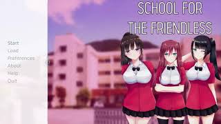 School For The Friendless First Look Gameplay PC [upl. by Cooperstein924]