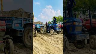 Eicher Tractor Fully loaded trolley tractor tractorvideo shortvideo [upl. by Oric840]