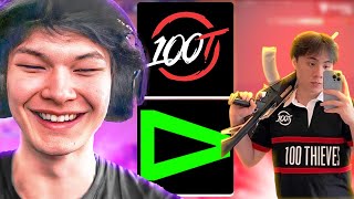 CRYO IS BACK SINATRAA REACTS TO 100T VS LOUD [upl. by Arutnev501]