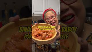 Mama LuLu Cooks Binagoongan na Baboy cookinginshorts [upl. by Angus]