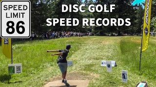 COMPILATION OF THE FASTEST DISC GOLF DRIVES RECORDED WITHIN TOURNAMENTS  FOREHAND AND BACKHAND [upl. by Eceer]