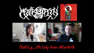 Chatting with Cody Drasser from Afterbirth Recording the album influences and much more [upl. by Ahsemrac]