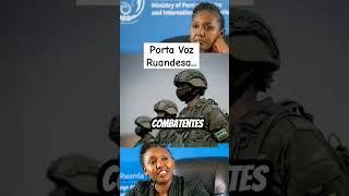 🚨Moçambique 🚨 🇲🇿 Porta Voz Ruandesa [upl. by Aillij]