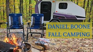 Scenic Fall Camping along Daniel Boone Backcountry Byway [upl. by Ri]