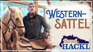 Westernsattel  Welcher Sattel passt meinem Pferd  Bernd Hackl erklärt 🐴 [upl. by Anneiv]