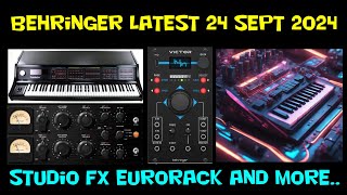 Latest Behringer News 24 September 2024 [upl. by Wehttam284]