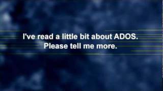 What does ADOS stand for Autism Diagnosis Observation Schedule [upl. by Lanie861]