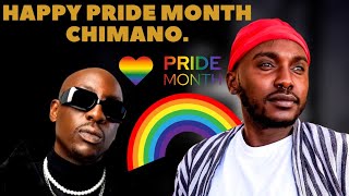 Chimano Happy Pride Month🌈 Bien Sauti Sol Gifts Chimano On This Important Month For The LGBTQ [upl. by Epolulot916]