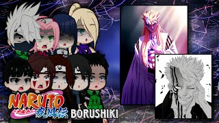 Friends Naruto React To Future  BoruShiki 🇮🇩🇬🇧 Gacha Reaction [upl. by Lezley]