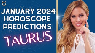 January 2024 PREDICTIONS  TAURUS Zodiac Sign Love  Money  Career [upl. by Circosta9]