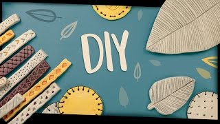 DIY ♥ Jesienne dekoracje z MASY SOLNEJ [upl. by Anelem]