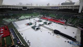 Allianz Parque  Montagem de Palco  HD [upl. by Anrat]