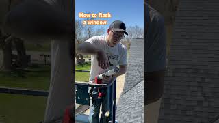 How to flash a window with ​⁠polyguardproducts BBLF Liquid Flash diy modernhouse polyguard [upl. by Yolande931]