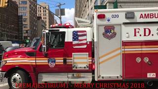 FDNY SERIOUS HEAVY AIR HORN USAGE 2018 COMPILATION  MERRY CHRISTMAS AND HAPPY NEW YEAR IN 2019 [upl. by Gawlas542]