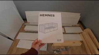 IKEA lit banquette 2 places HEMNES [upl. by Alves]