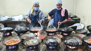 Shinwari Mutton Karahi  Khyber Shinwari Tikka Shop  Peshawari Mutton Karahi  Peshawar Street Food [upl. by Akkim114]