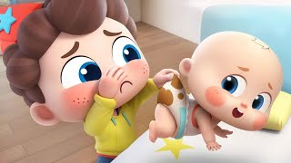 Diaper Change Song👶  Baby Care  Nursery Rhymes amp Kids Songs  BabyBusKidsAcademy7 [upl. by Drofniw773]