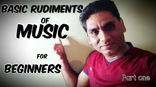 Basic Rudiments of Music Part 1 [upl. by Webster]