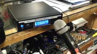 Setting up EZsync feature on Electro Voice R300 Handheld Wireless Microphone [upl. by Alyahs151]