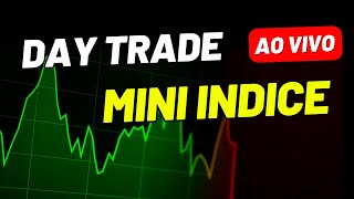 DAY TRADE AO VIVO NO MINI INDICE DA B3 NO MERCADO FINANCEIRO IBOVESPA NASDAQ E BITCOIN [upl. by Nialb]