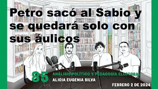 85  Petro sacó al Sabio y se quedará solo con sus áulicos [upl. by Myrtia65]